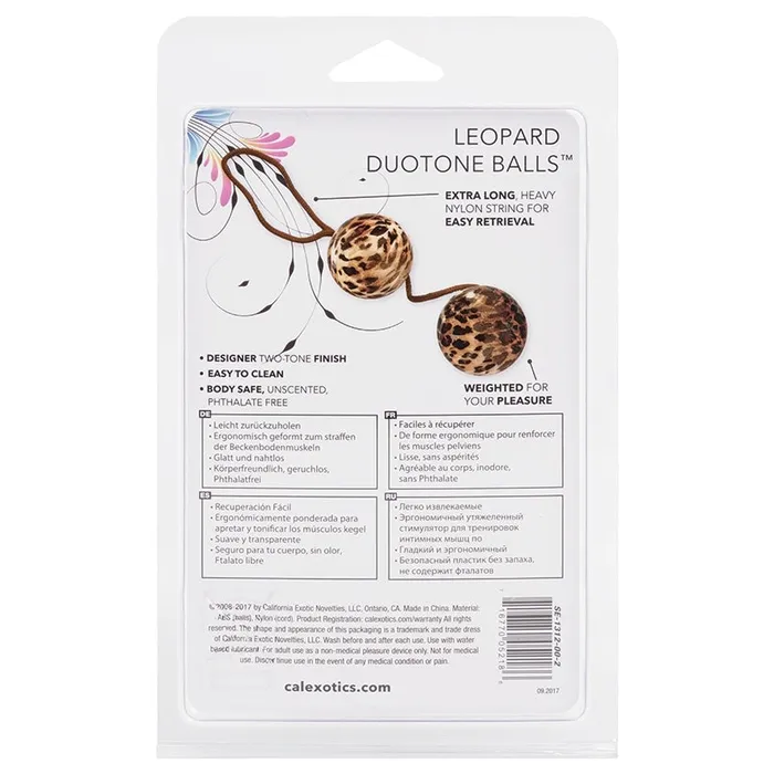 CAL EXOTICS Dildos Duotone BallsLeopard