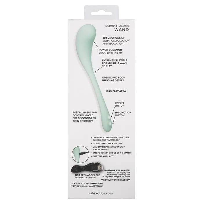 CAL EXOTICS Female Sex Toys Elle Liquid Silicone Wand