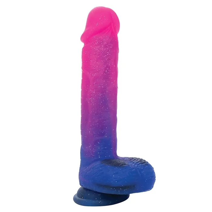 CAL EXOTICS Female Sex Toys Naughty Bits Ombre Hombre XL Vibrating Dildo