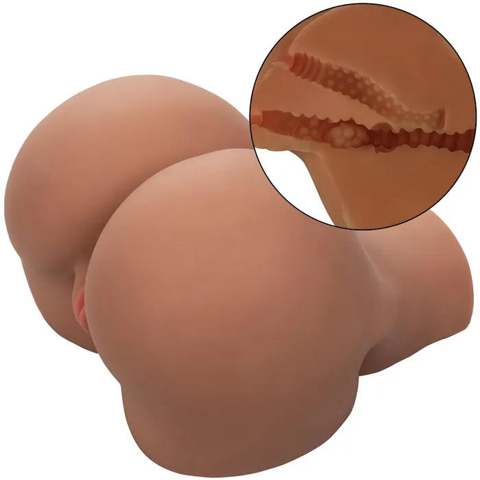 CalExotics Male Sex Toys Stroke It BBL Booty Life Like Masturbator in Brown CalExotics Male Sex Toys Stroke It BBL Booty Life Like Masturbator in Brown