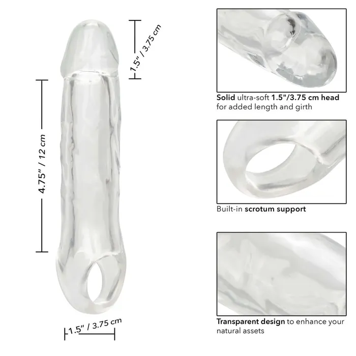 California Exotic Novelties Anal Performance Maxx Clear Extension 65 by California Exotic Novelties Elevate Your Pleasure