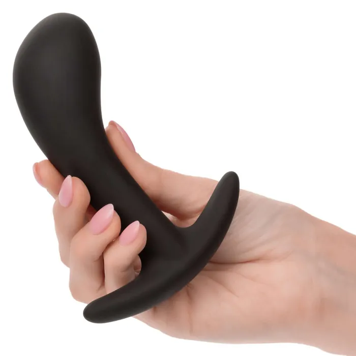 California Exotic Novelties Anal Silicone Prostate Kit 3 Sizes Satin Finish Curved Design BodySafe