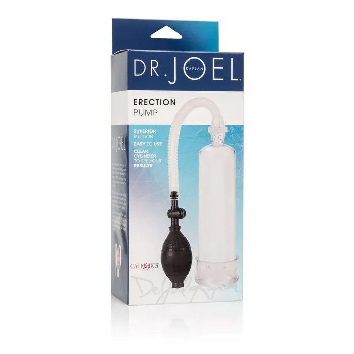 California Exotic Novelties Dildos Dr Joel Kaplan Erection Pump Clear PhthalateFree and Effective