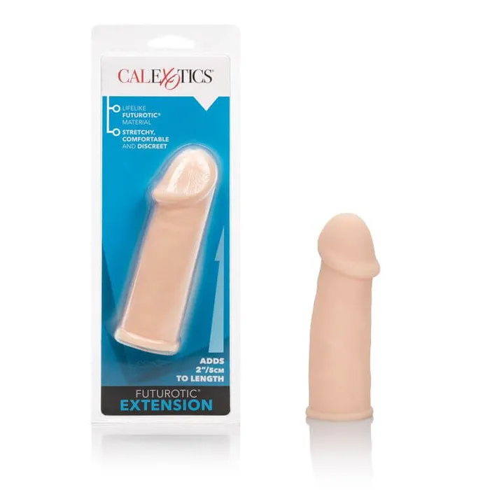California Exotic Novelties Futurotic Penis Extender Beige Male Sex Toys