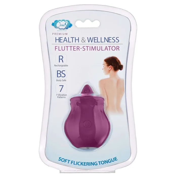 Cloud 9 Health and Wellness Flutter Oral Tongue Stimulator Plum Cloud 9 Novelties Vibrators Cloud 9 Health and Wellness Flutter Oral Tongue Stimulator Plum Cloud 9 Novelties Vibrators