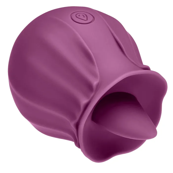 Cloud 9 Health and Wellness Flutter Oral Tongue Stimulator Plum Cloud 9 Novelties Vibrators