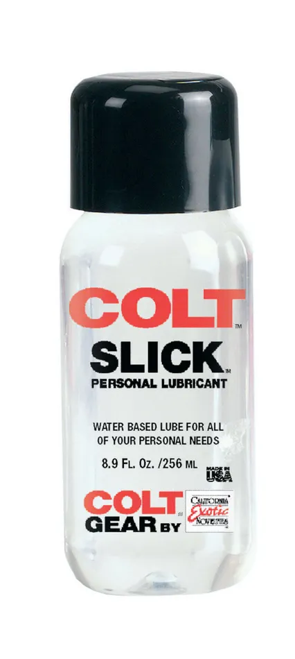 COLT Slick Personal Lubricant 89 oz WaterBased Condom Sex Toy Friendly California Exotic Novelties Sexual Health Wellbeing