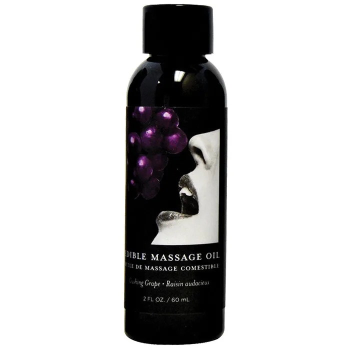 Couples EARTHLY BODY Earthly Body Edible Massage OilGrape 2oz