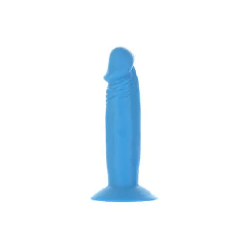 Dildos BMS Enterprises Addiction Silly Willy Glow in the Dark Mini Dongs Playful Pleasure in 4 Vibrant Colors