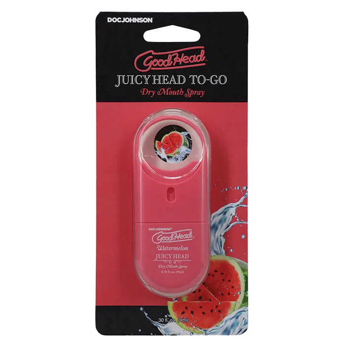 DOC JOHNSON Male Sex Toys GoodHead Juicy Head Dry Mouth Spray To GoWatermelon 030oz DOC JOHNSON Male Sex Toys GoodHead Juicy Head Dry Mouth Spray To GoWatermelon 030oz