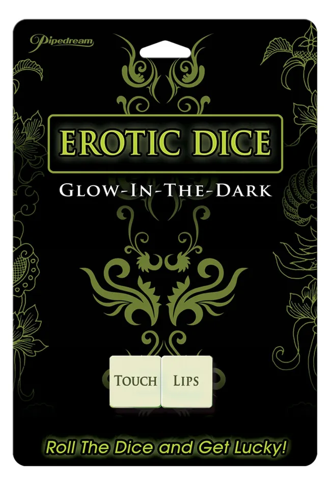 Erotic Dice GlowintheDark Pipedream Products Dildos