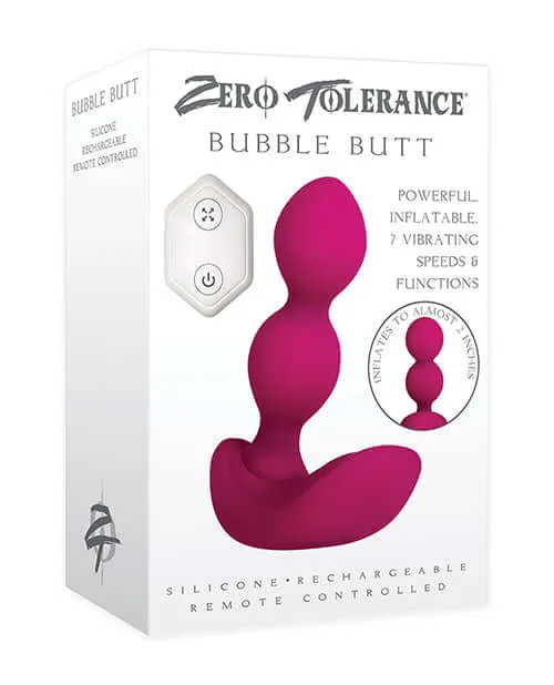 Evolved Novelties Anal Zero Tolerance Bubble Butt Vibrating Inflatable Plug Remote Controlled Anal Pleasure Evolved Novelties Anal Zero Tolerance Bubble Butt Vibrating Inflatable Plug Remote Controlled Anal Pleasure