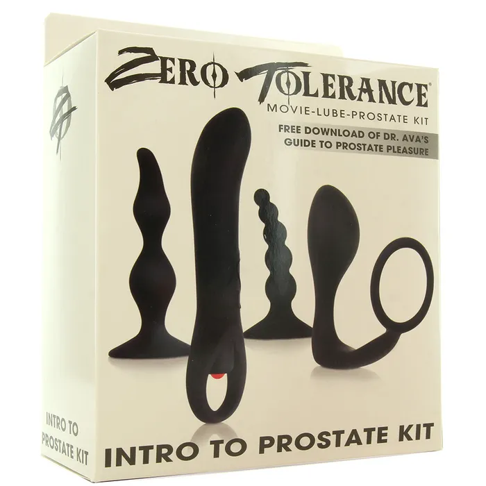Evolved Novelties Anal Zero Tolerance Intro to Prostate Kit in Black Evolved Novelties Anal Zero Tolerance Intro to Prostate Kit in Black