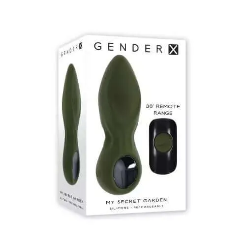 Evolved Novelties Couples Gender X My Secret Garden RemoteControlled Vibrator with Unique Design 8 Speeds Patterns Evolved Novelties Couples Gender X My Secret Garden RemoteControlled Vibrator with Unique Design 8 Speeds Patterns