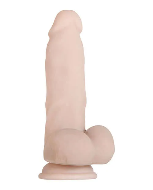 Evolved Novelties Dildos Real Supple Poseable 7Inch Light Beige Dildo Evolved Novelties