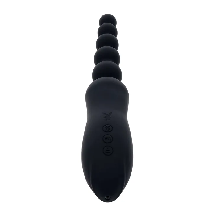Experience Ultimate Pleasure with the Let It Bead Playboy Pleasure A DoubleEnded Delight for Anal and Clitoral Stimulation Evolved Novelties Female Sex Toys