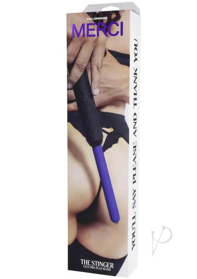 Explore Sensory Thrills with Merci the Stinger Electroplay Wand Doc Johnson Enterprises Female Sex Toys Explore Sensory Thrills with Merci the Stinger Electroplay Wand Doc Johnson Enterprises Female Sex Toys