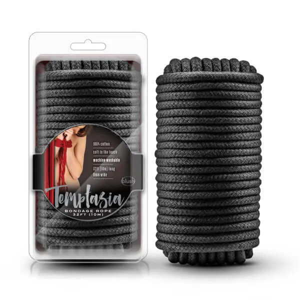 Explore Sensual Bondage with Temptasia Bondage Rope 32 ft Blush Novelties Couples