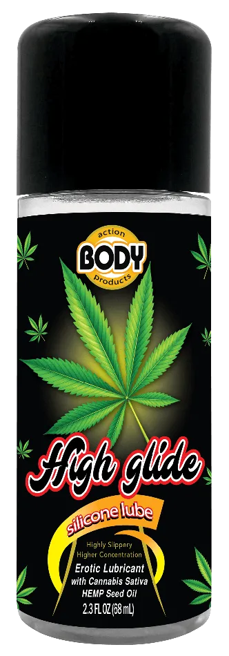 Female Sex Toys Body Action Products High Glide Erotic Lubricant 23 oz Body Action Products SiliconeBased with Cannabis Sativa Hemp Oil Female Sex Toys Body Action Products High Glide Erotic Lubricant 23 oz Body Action Products SiliconeBased with Cannabis Sativa Hemp Oil