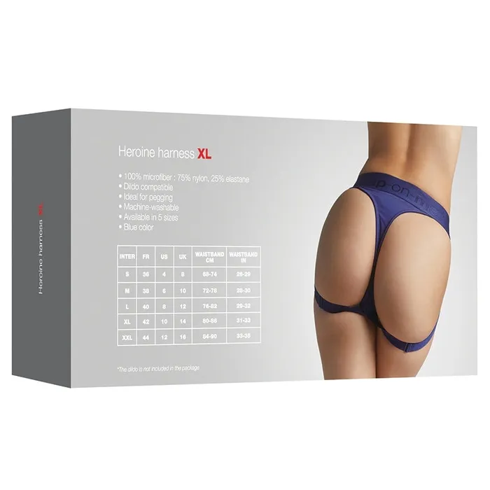 Female Sex Toys LOVELY PLANET Strap On Me Harness Lingerie HeroineNight Blue XL