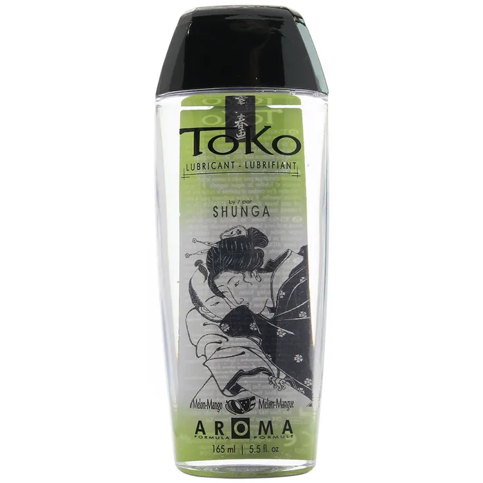 Female Sex Toys Shunga Toko Aroma Flavored Lube 55oz163ml in Melon Mango