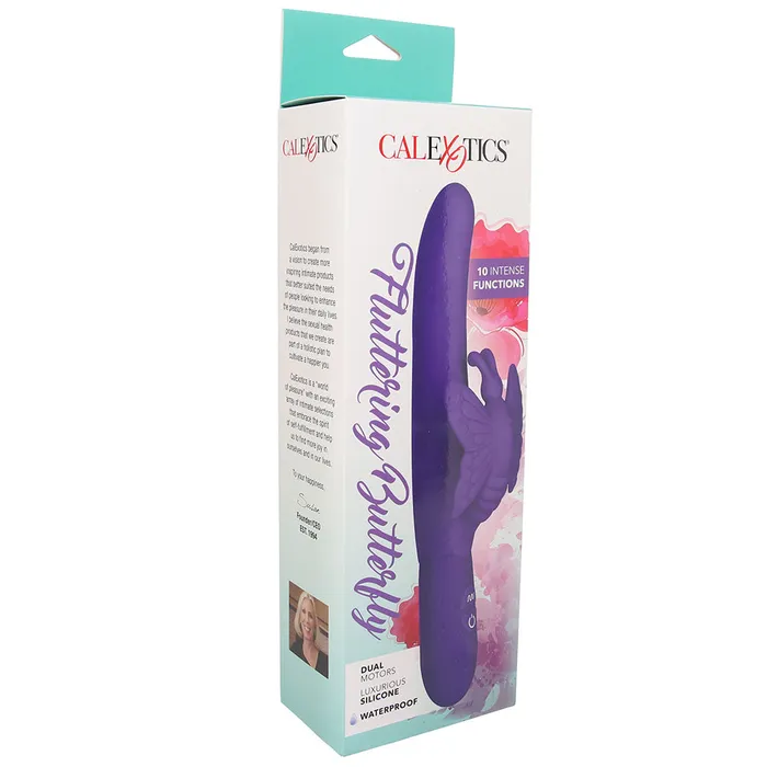 Fluttering Butterfly Vibe in Purple CalExotics Vibrators