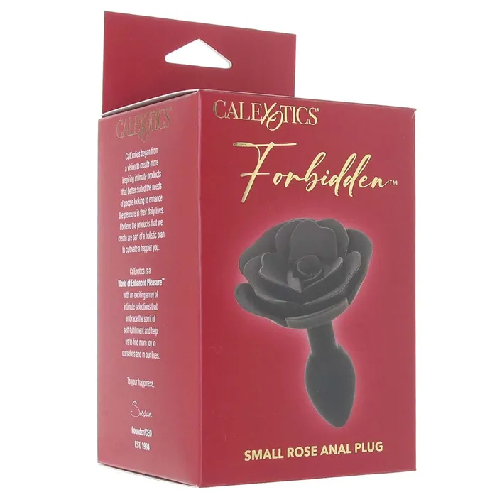 Forbidden Small Rose Anal Plug CalExotics Male Sex Toys