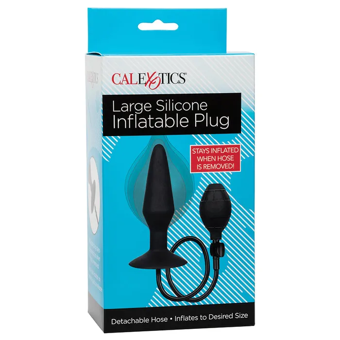 Large Silicone Inflatable Plug CAL EXOTICS Male Sex Toys