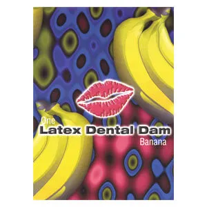 Line One Condoms Vibrators Dental Dam Banana Condom