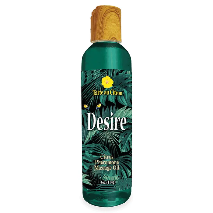 LITTLE GENIE Couples Desire Pheromone Massage OilCitrus 4oz