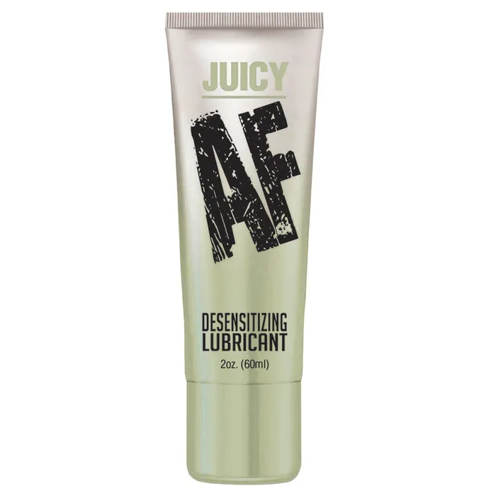 LITTLE GENIE Enhancers Juicy AF Desensitizing Gel Lube 2oz