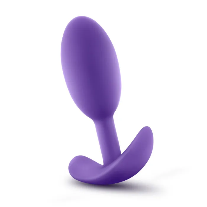Luxe By Blush Wearable Vibra Slim Purple 4Inch Anal Plug Blush Anal