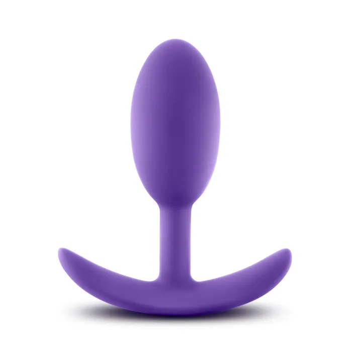 Luxe By Blush Wearable Vibra Slim Purple 4Inch Anal Plug Blush Anal
