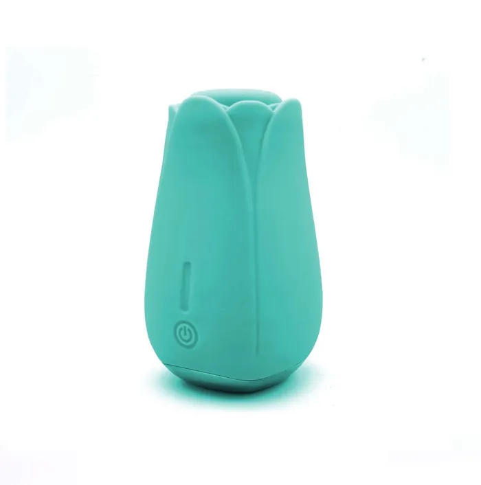 Maia Toys Vibrators Tulip Pro Suction Vibe Teal Rechargeable Vibrator