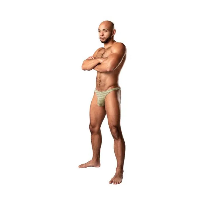 Male Power Cabana Banana Bong Thong Briefs Unleash the Sunshine in Yellow LXL Male Power Lingerie Male Sex Toys