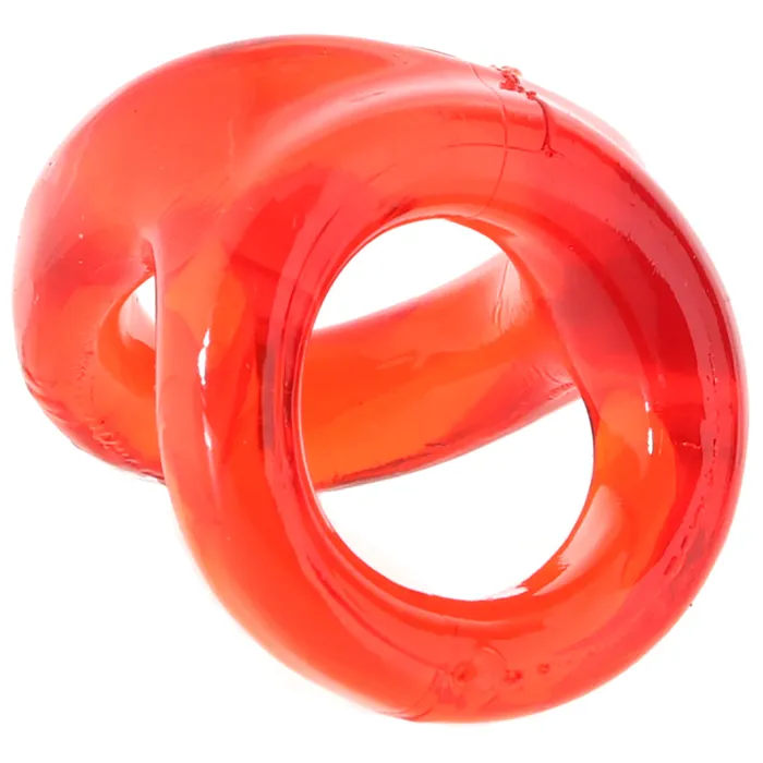 Male Sex Toys CalExotics Colt Snug Tugger Dual Support Ring in Red