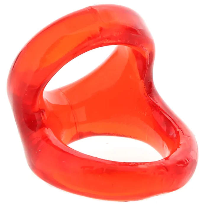 Male Sex Toys CalExotics Colt Snug Tugger Dual Support Ring in Red Male Sex Toys CalExotics Colt Snug Tugger Dual Support Ring in Red