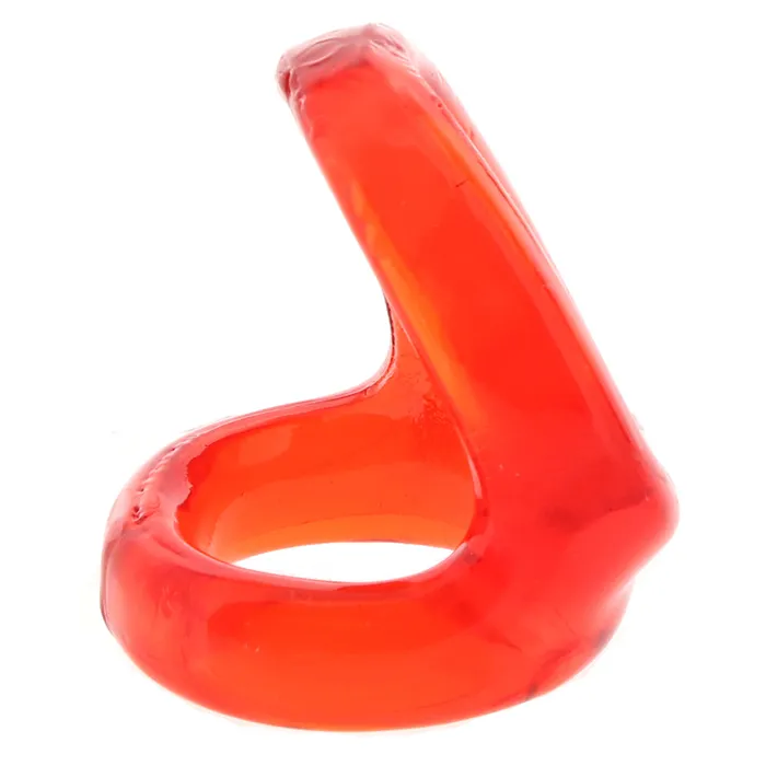 Male Sex Toys CalExotics Colt Snug Tugger Dual Support Ring in Red Male Sex Toys CalExotics Colt Snug Tugger Dual Support Ring in Red