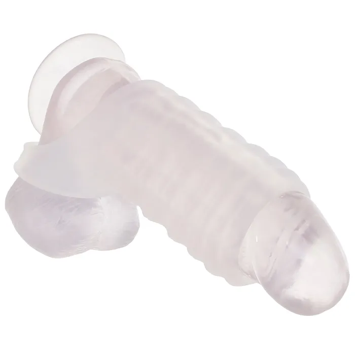 Male Sex Toys CalExotics Performance MAXX Silicone Reversible Sleeve