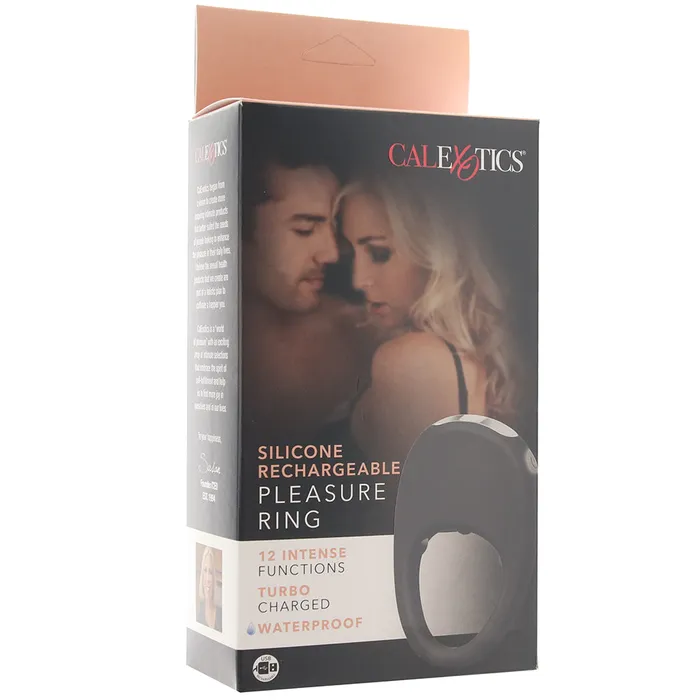 Male Sex Toys CalExotics Silicone Pleasure Vibrating Ring