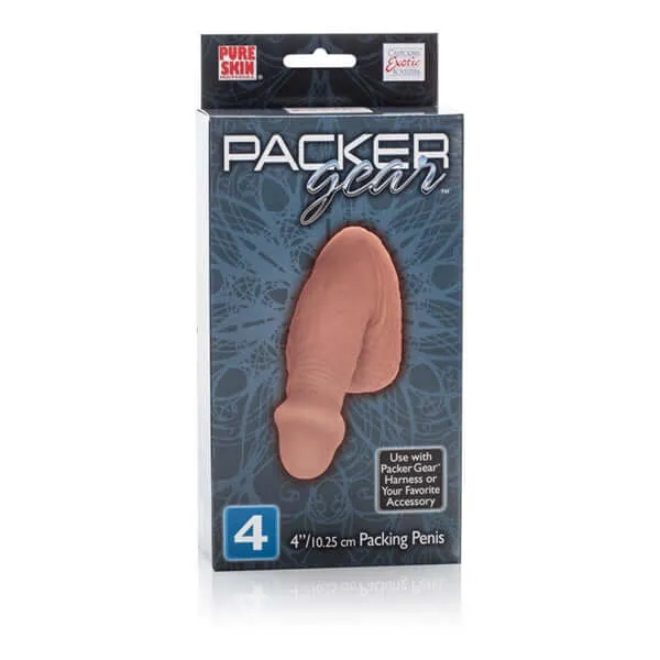Male Sex Toys California Exotic Novelties Packer Gear Brown Packing Penis 4 inches Male Sex Toys California Exotic Novelties Packer Gear Brown Packing Penis 4 inches