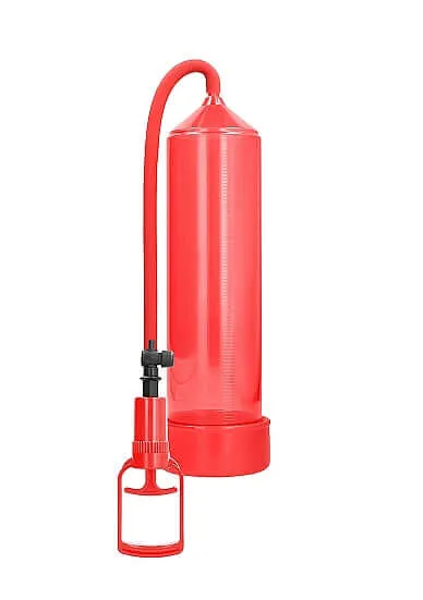 Male Sex Toys Comfort Beginner Pump Red SHOTS AMERICA