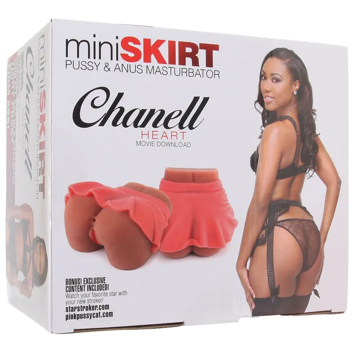 Male Sex Toys Cousins Group Chanell Heart Mini Skirt Pussy Anus Masturbator