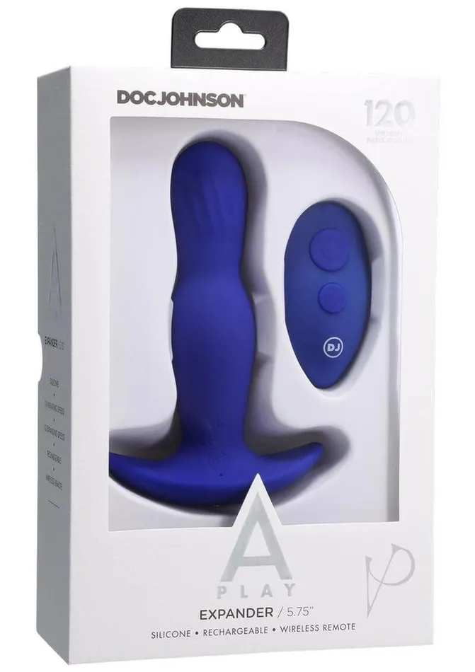 Male Sex Toys Doc Johnson Enterprises APlay EXPANDER Premium Vibrating and Expanding Anal Plug Male Sex Toys Doc Johnson Enterprises APlay EXPANDER Premium Vibrating and Expanding Anal Plug