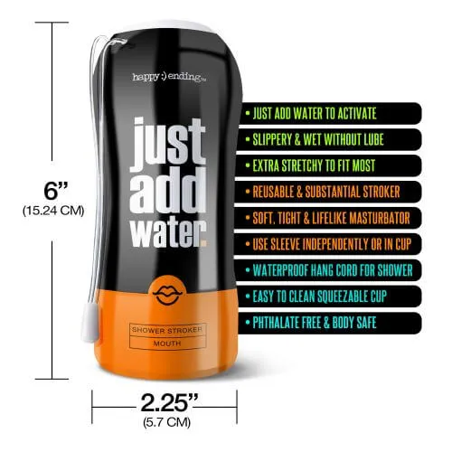 Male Sex Toys Global Novelties Happy Ending Just Add Water Mouth Stroker by Global Novelties Your Ultimate Pleasure Companion