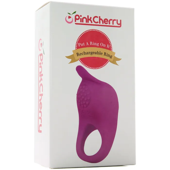 Male Sex Toys PinkCherry PinkCherry Put a Ring On It Rechargeable Ring Male Sex Toys PinkCherry PinkCherry Put a Ring On It Rechargeable Ring
