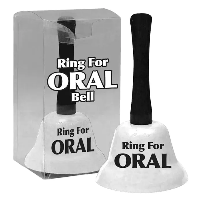 Male Sex Toys Ring The Bell For OralWhite CANDYPRINTS