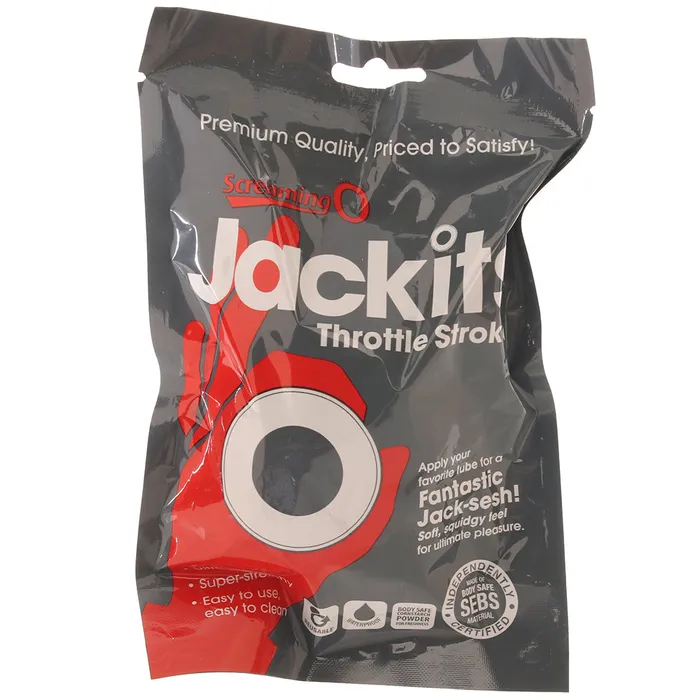 Male Sex Toys Screaming O Jackits Throttle Stroker in Clear Male Sex Toys Screaming O Jackits Throttle Stroker in Clear