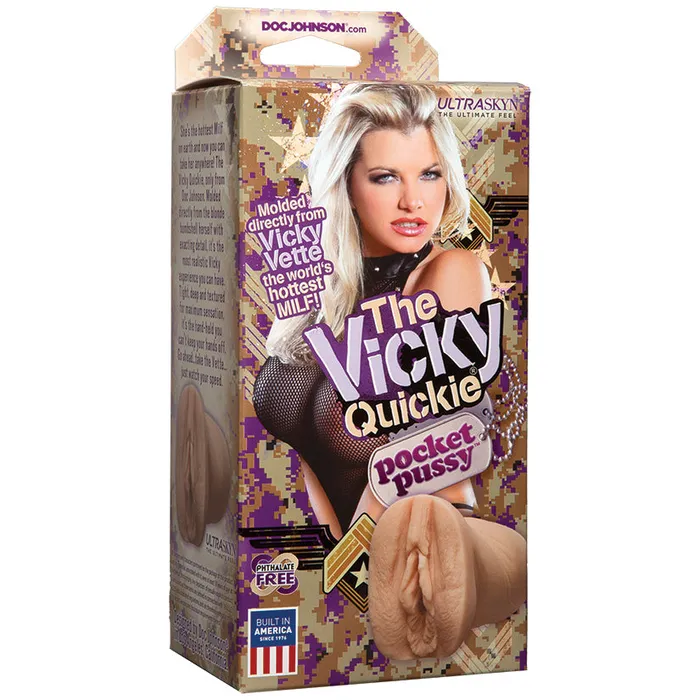 Male Sex Toys The Vicky Quickie Pocket Pussy DOC JOHNSON
