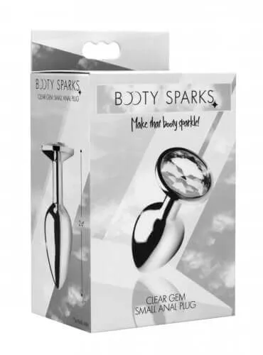 Male Sex Toys XR Brands Booty Sparks Crystal Jewel Small Anal Plug by XR Brands Male Sex Toys XR Brands Booty Sparks Crystal Jewel Small Anal Plug by XR Brands